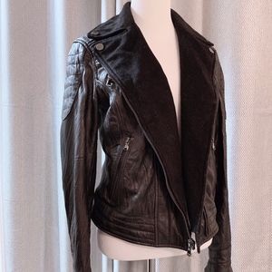 Women's Leather Jacket. size M